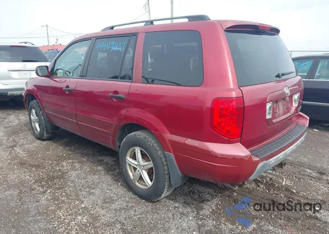 2005 Honda Pilot Ex z USA, uszkodzony, nr VIN 2HKYF18415H561283